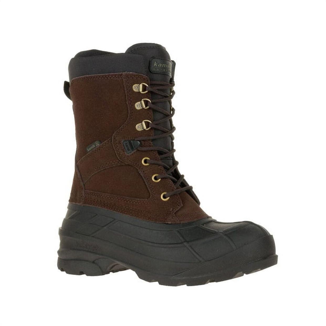 <p><a href="https://go.redirectingat.com?id=74968X1596630&url=https%3A%2F%2Fwww.walmart.com%2Fip%2FKamik-Men-s-The-Nation-Plus-Winter-Boot-Dark-Brown-WK0097-DBR-Medium-DARK-BROWN%2F146784454&sref=https%3A%2F%2F" rel="nofollow noopener" target="_blank" data-ylk="slk:Shop Now;elm:context_link;itc:0;sec:content-canvas" class="link rapid-noclick-resp">Shop Now</a></p><p>The Nation Plus Winter Boot</p><p>walmart.com</p><p>$49.95</p>