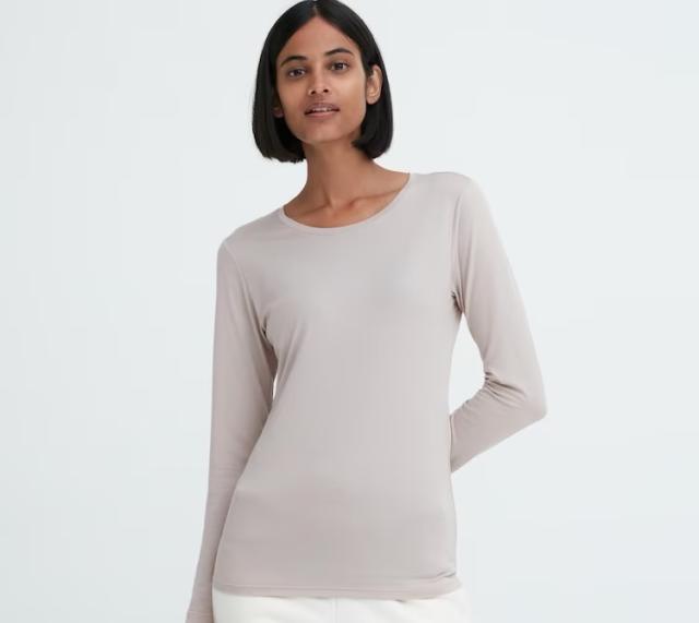 SOFT BRUSHED TURTLENECK T-SHIRT