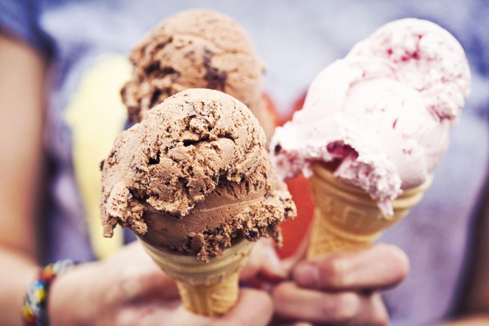 <p>Another comfort food that pains us to list is ice cream. One tub of ice cream can contain up to 360 calories with more than 20 grams of fat. Moderation is key here, even if it hurts you. </p>