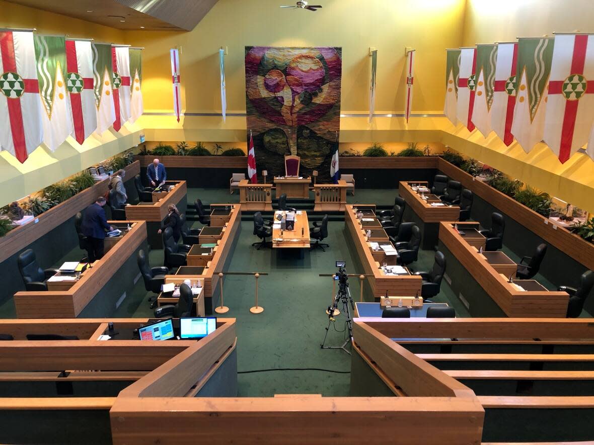 The Yukon Legislative Assembly, pictured on Nov. 8, 2021. (Jackie Hong/CBC - image credit)