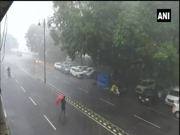 Visual of rains in Goa's Panaji (Photo/ANI)