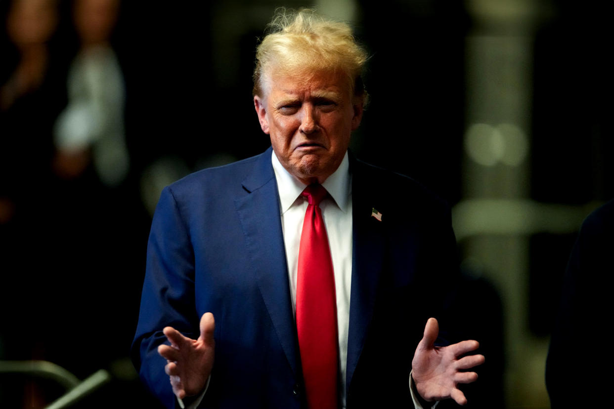 Donald Trump JULIA NIKHINSON/POOL/AFP via Getty Images