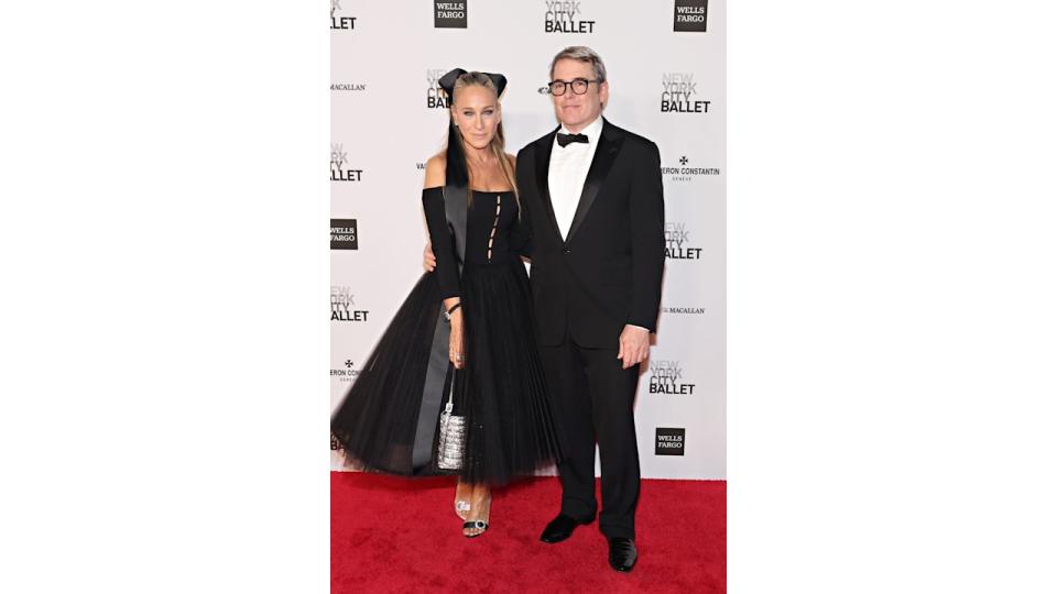 The couple made a rare red carpet appearance together at the NYC Ballet Fall Gala 2023