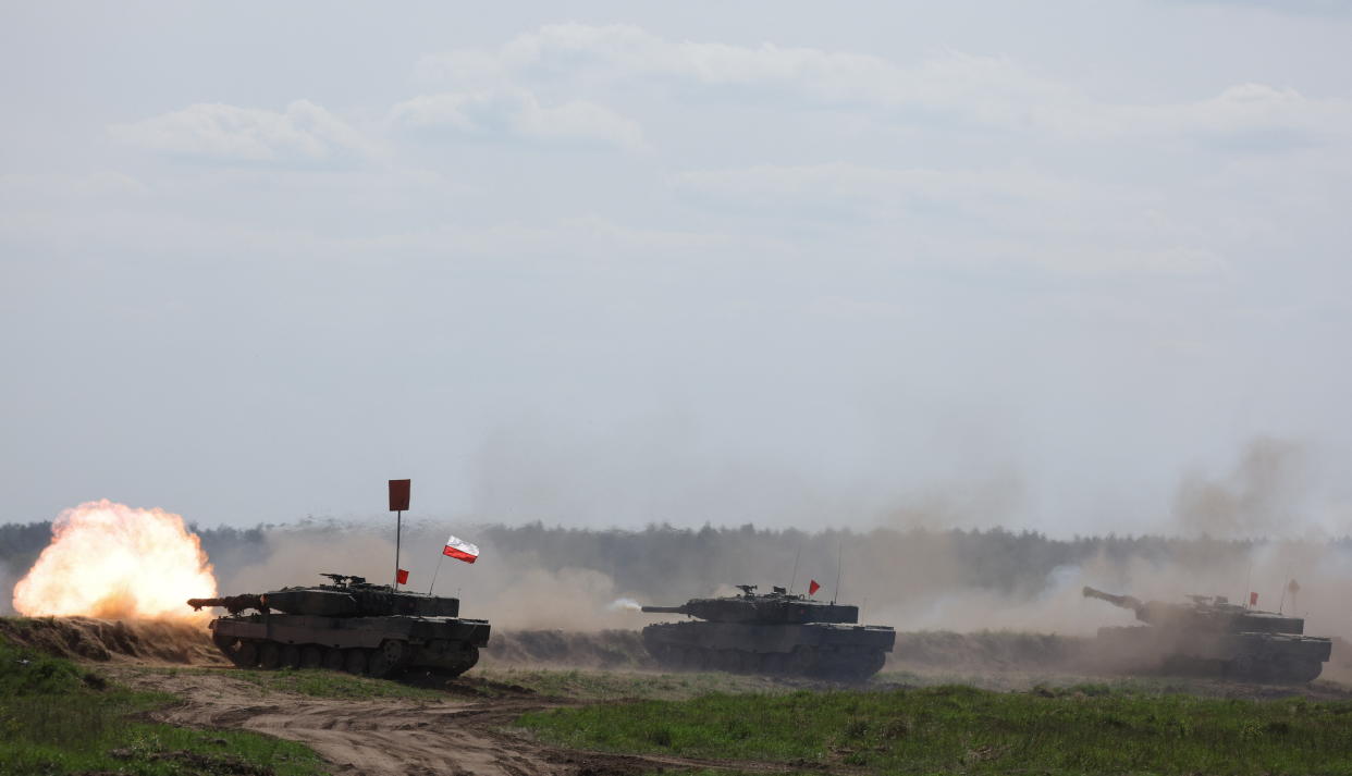 Polish Leopard 2PL tanks