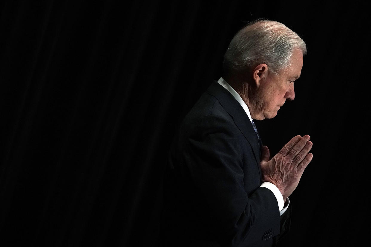 Attorney General Jeff Sessions. (Alex Wong via Getty Images)