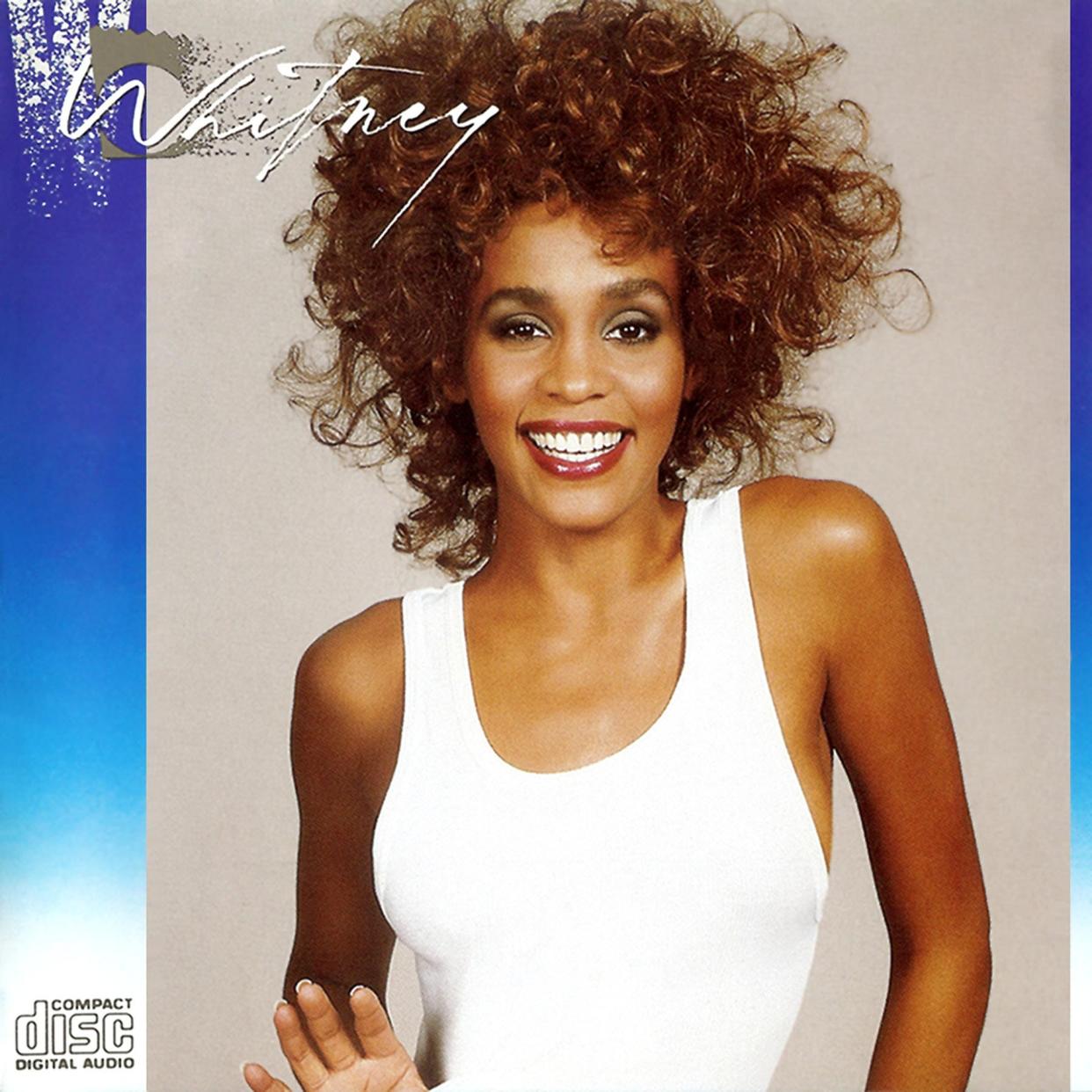 whitney by whitney houston album cover