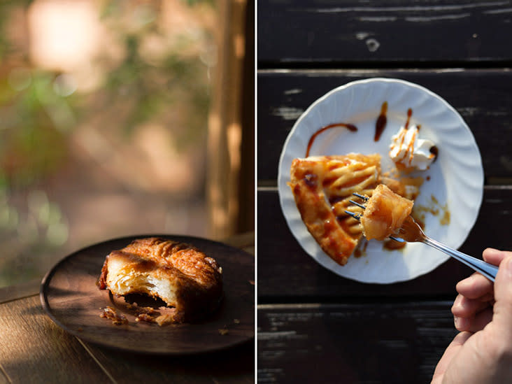 Don’t forget a dollop of fresh cream to go with your slice of apple pie