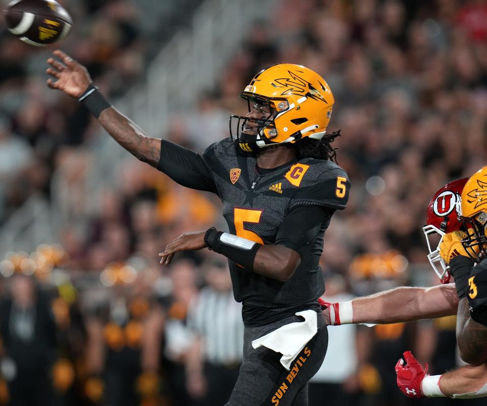 Can Emory Jones and the Arizona State Sun Devils football team upset the USC Trojans in their Week 5 Pac-12 college football game on Saturday?