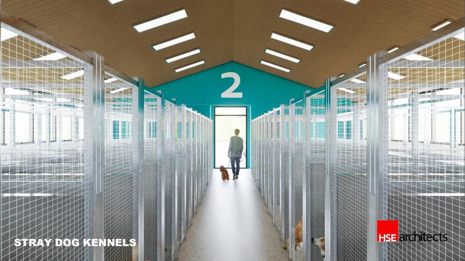 The MAPS 4 animal shelter is expected to include more public-friendly and durable animal holding areas.
