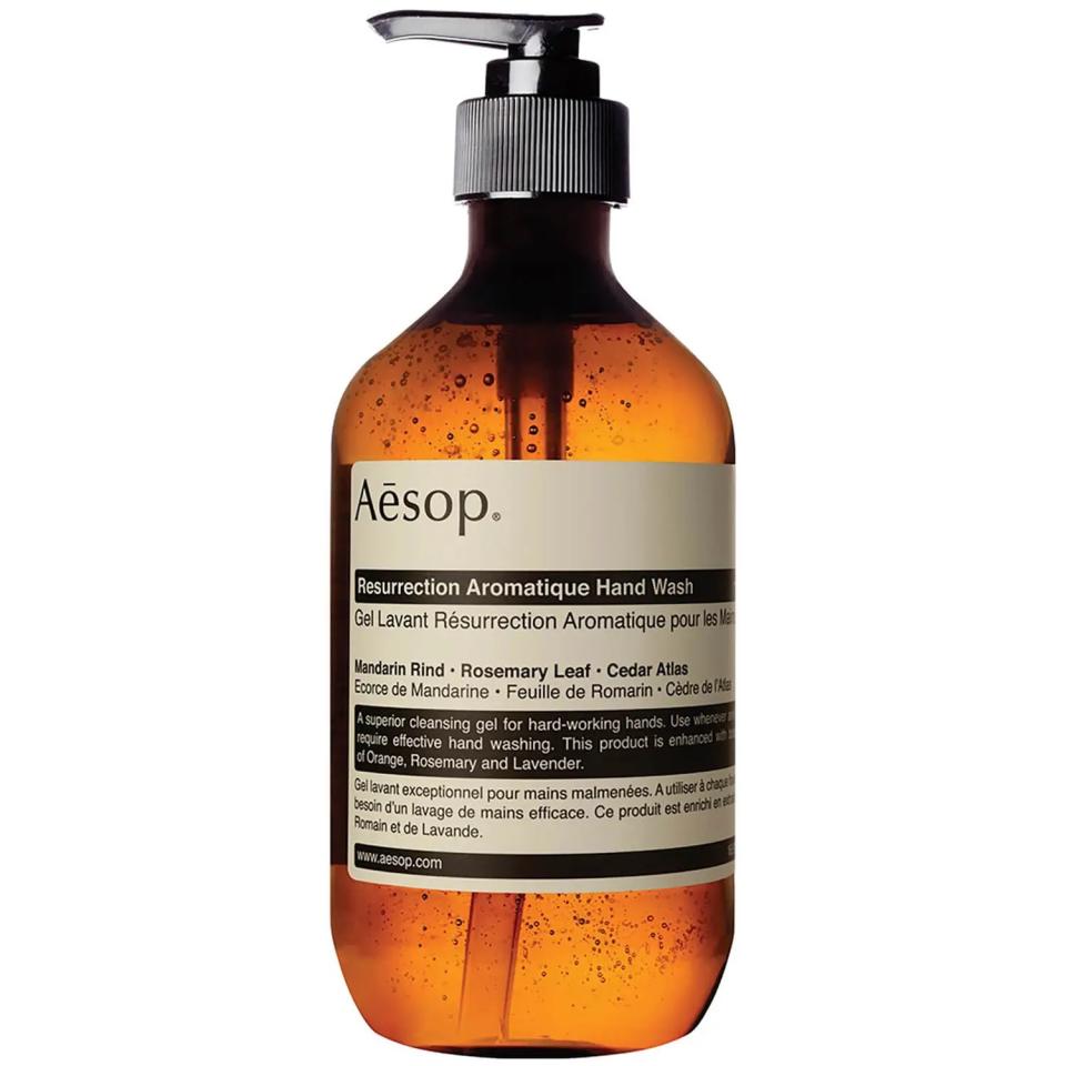 Aesop Resurrection Hand Wash 500ml. (PHOTO: LookFantastic)