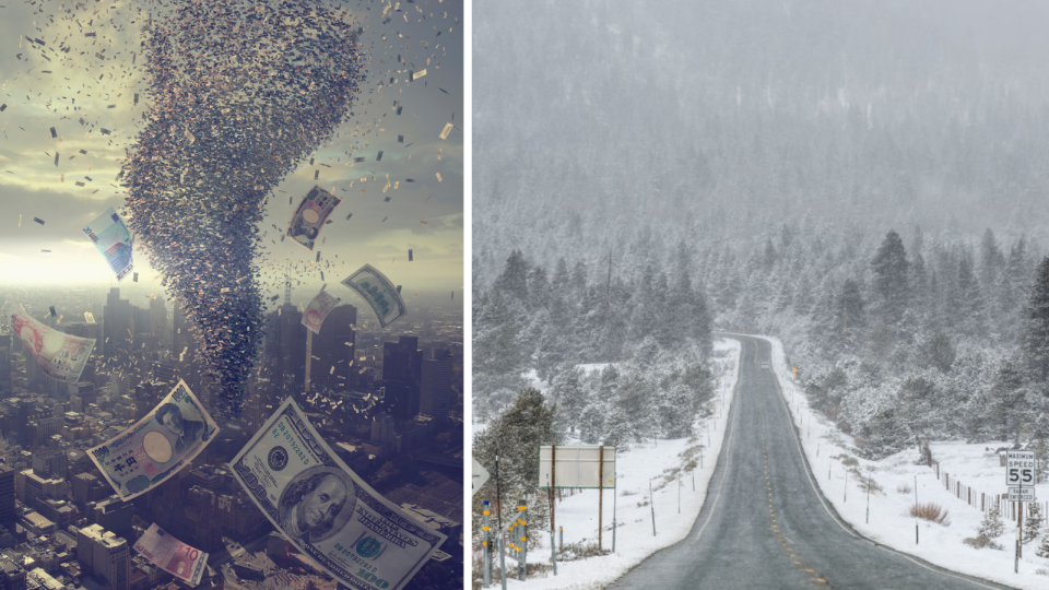 This is how a harsh winter could send the energy sector into crisis. (Images: Getty).