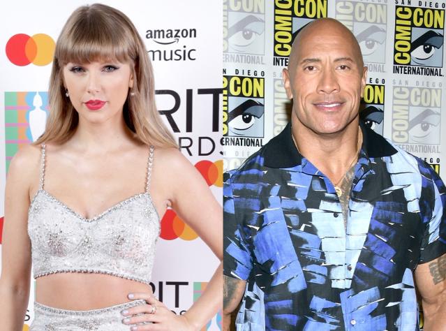 We Can't Calm Down After Reading Taylor Swift's Sweet Note to Friend Dwayne  "The Rock" Johnson