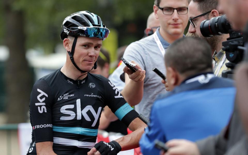 Chris Froome's odds have drifted of being named in the top three of SPOTY - PA