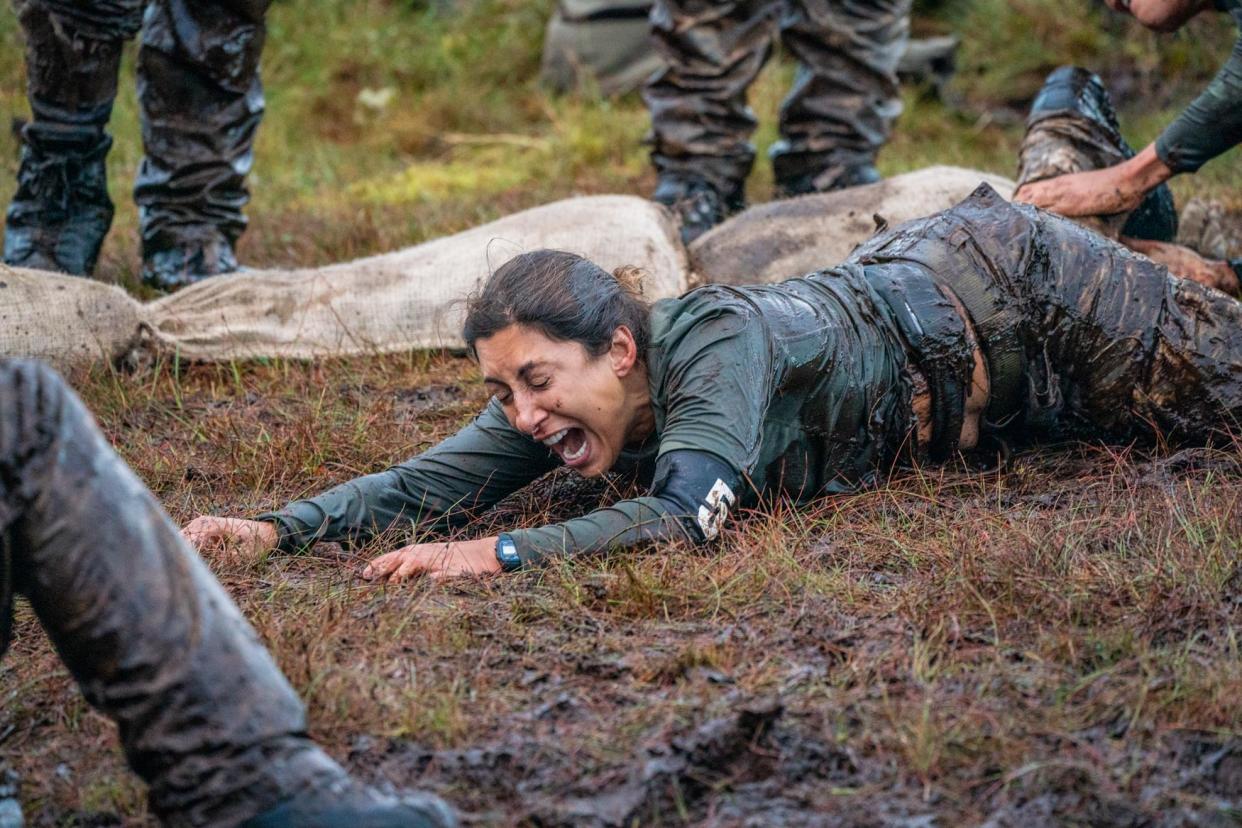 Saira Khan said she was left scarred after being injured on 'Celebrity SAS: Who Dares Wins'. (Channel 4)