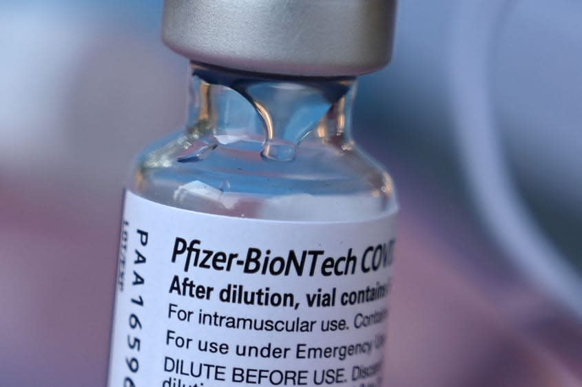 Pfizer vaccine.