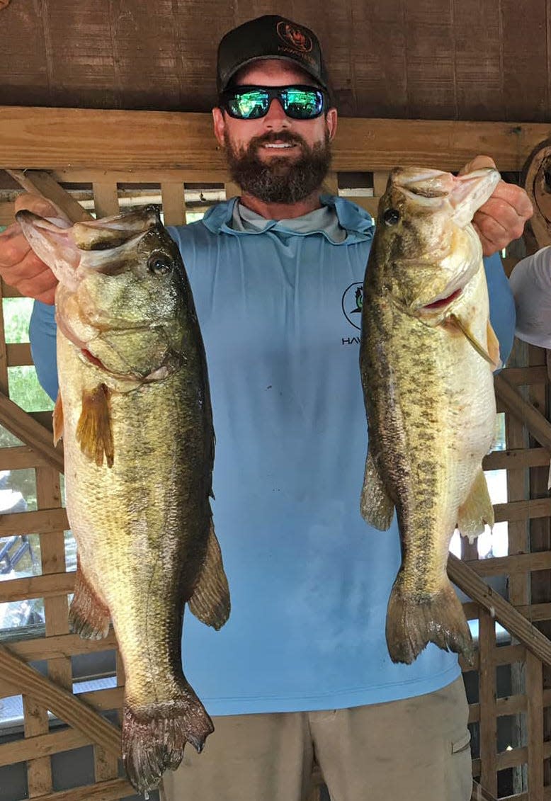 Eric Tilson had 31.34 pounds to win first place during the Toho Marine Elite One Man Tour tournament August 6 on the Kissimmee Chain. 