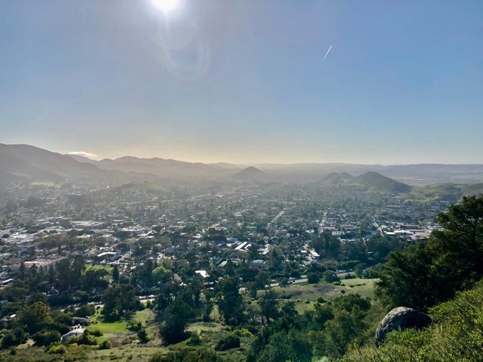 Views of San Luis Obispo From The Madonna Inn