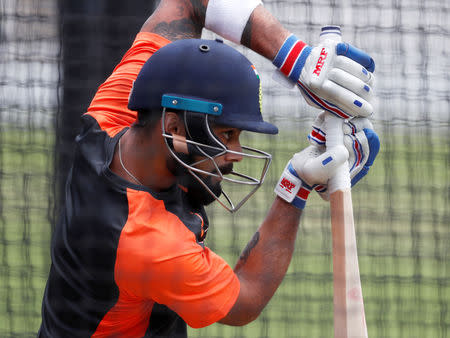 Cricket - India Nets - Lord’s, London, Britain - August 8, 2018 India's Virat Kohli during nets Action Images via Reuters/Paul Childs/Files