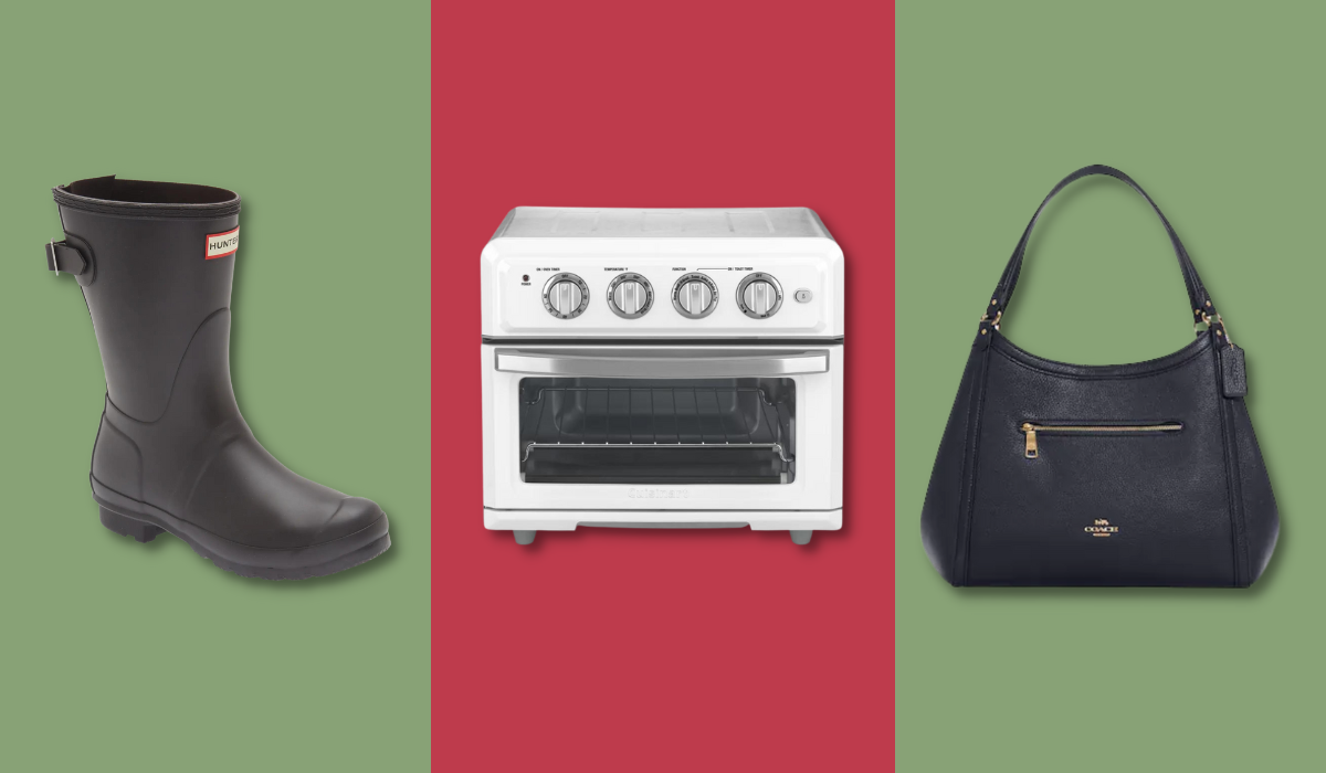 Boots, oven, purse