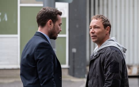 Martin Compston as Arnott and Stephen Graham as Corbett