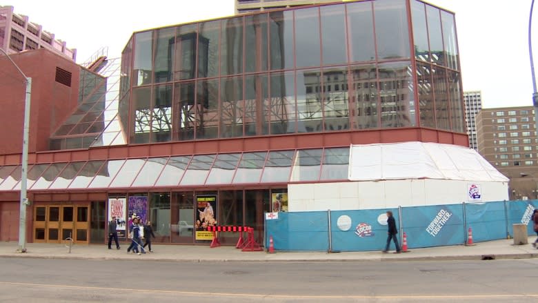 Citadel Theatre bracing for LRT construction