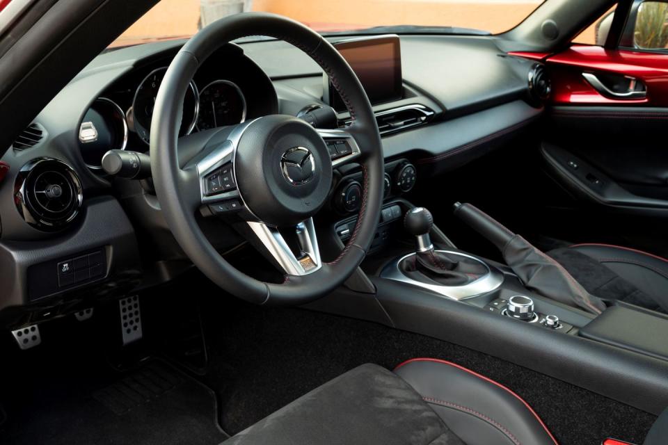 interior photos of the mazda miata