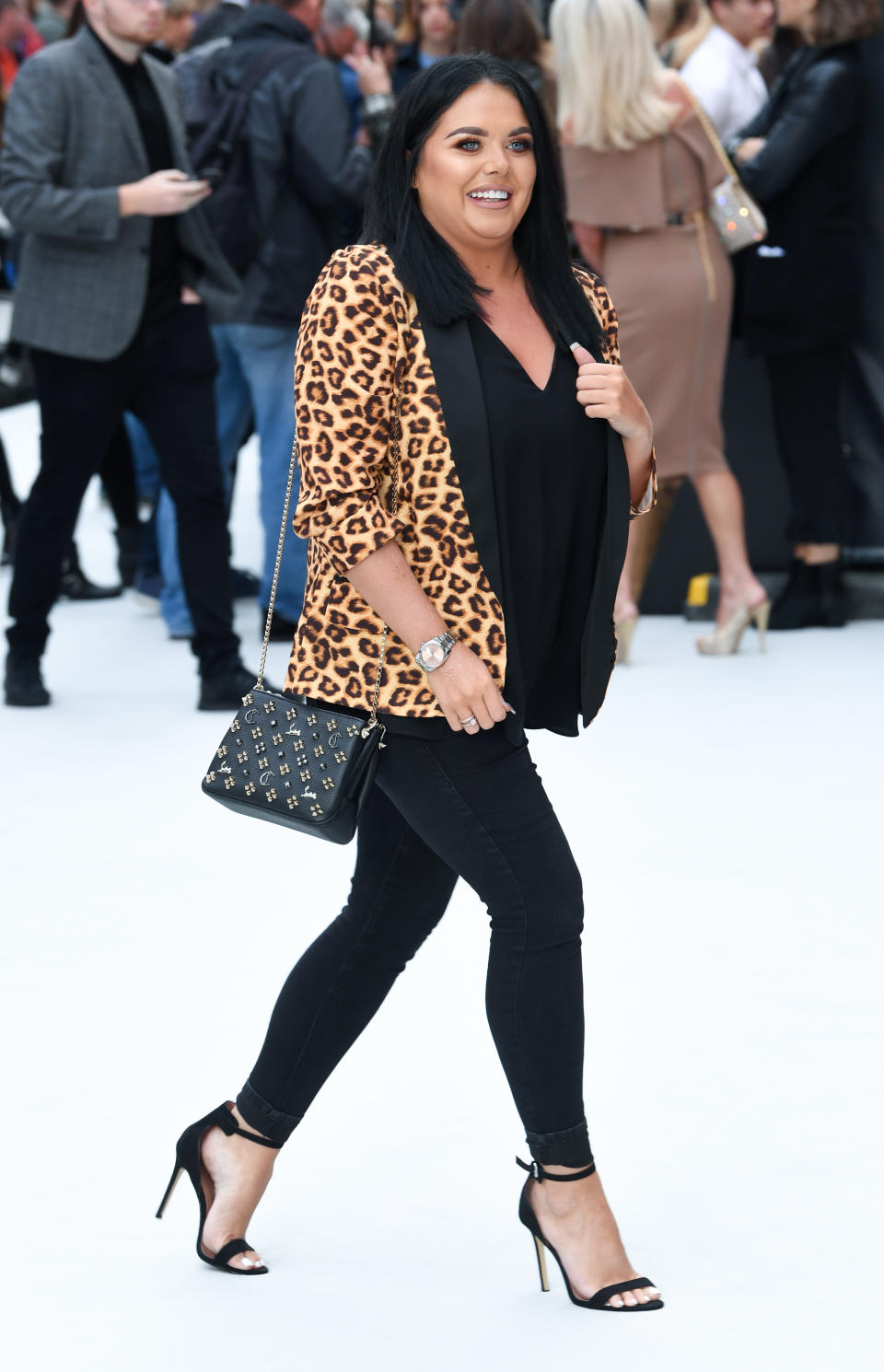 Scarlett Moffatt arriving at the World Premiere of King of Thieves, Vue West End, Leicester Square, London. Photo credit should read: Doug Peters/EMPICS