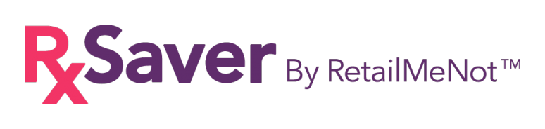 The logo for RxSaver by RetailMeNot is pictured here.