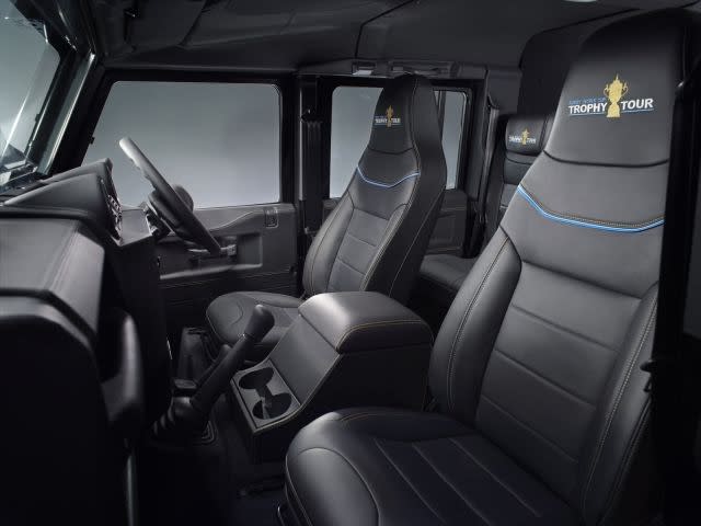 Land Rover reveals unique Defender to carry Rugby World Cup Trophy