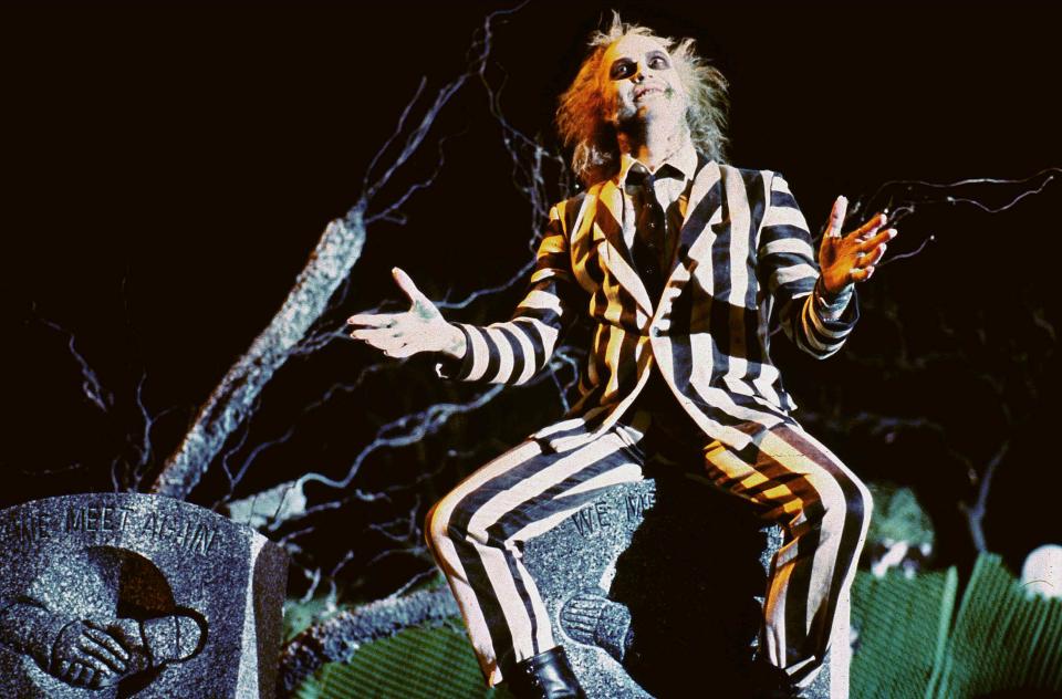 Michael Keaton as Beetlejuice in Beetlejuice