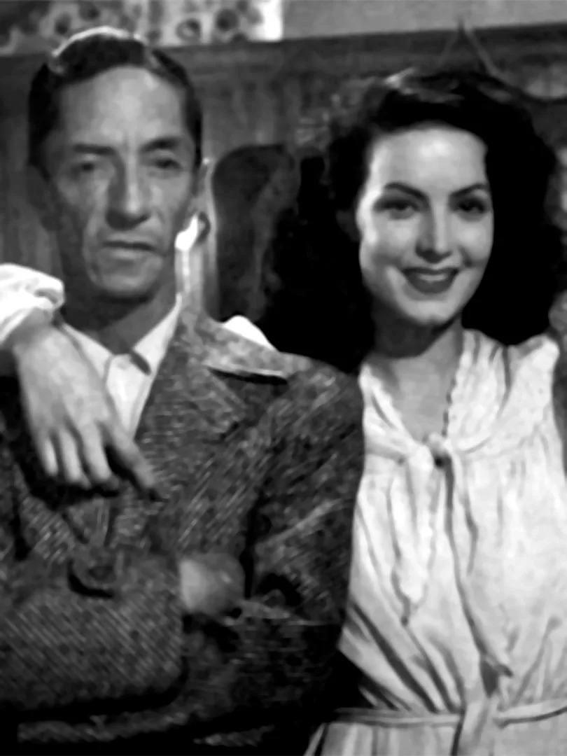 María Félix junto a Agustín Lara, su segundo marido