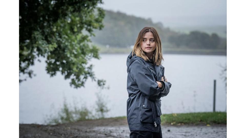 Detective Ember Manning (JENNA COLEMAN) in The Jetty