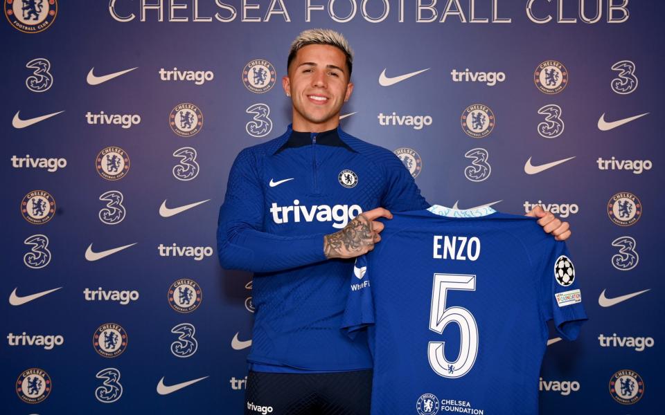 Enzo Fernandez - Darren Walsh/Chelsea FC via Getty Images