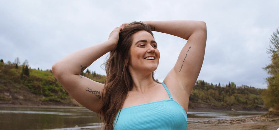 Canadian amputee Allison Lang spoke to Yahoo Canada about modelling, self-love and her disability. (Photo via Instagram/allisonelang)