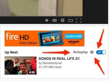 YouTube Autoplay Screen Shot