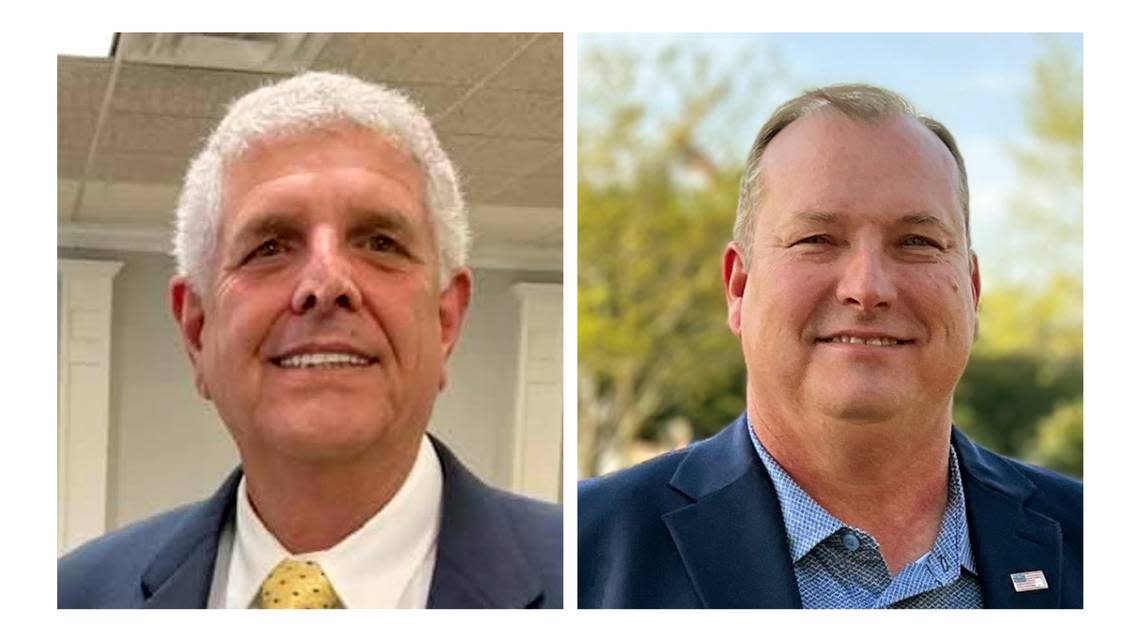 Chris Smith and Jason Guerry are running for the Republican nomination in Senate District 26.