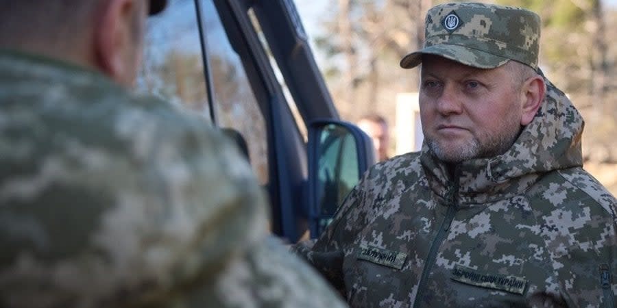 Commander-in-Chief of the Armed Forces of Ukraine Valeriy Zaluzhnyi