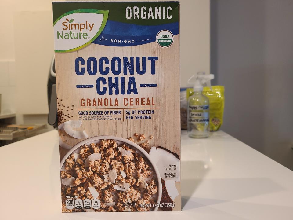 aldi coconut granola