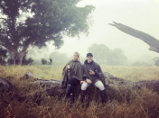 <p>El matrimonio se hospedó en un lujoso hotel, con vistas espectaculares a la sabana, y pasaron varios días fotografiándose con varios animales y paisajes de ensueño. </p>