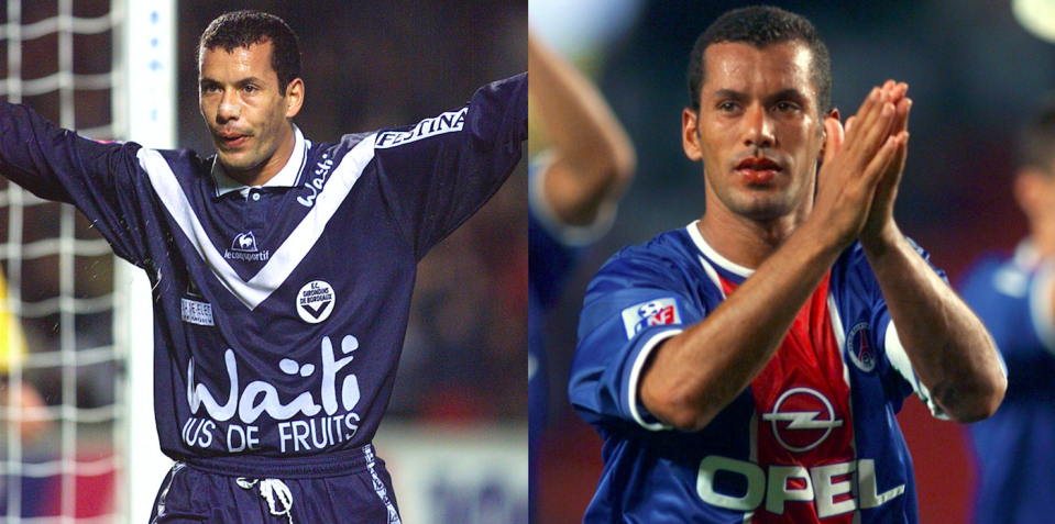 Ali Benarbia : aux Girondins de Bordeaux en 1998/1999 puis au PSG de 1999 à 2001.