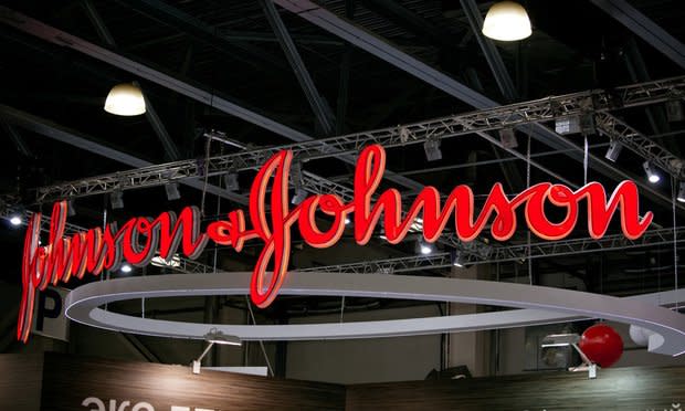 Johnson and Johnson sign