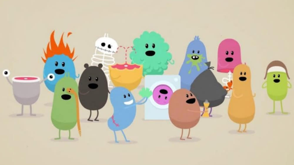  A screenshot from the Dumb Ways to Die ad campaign. 
