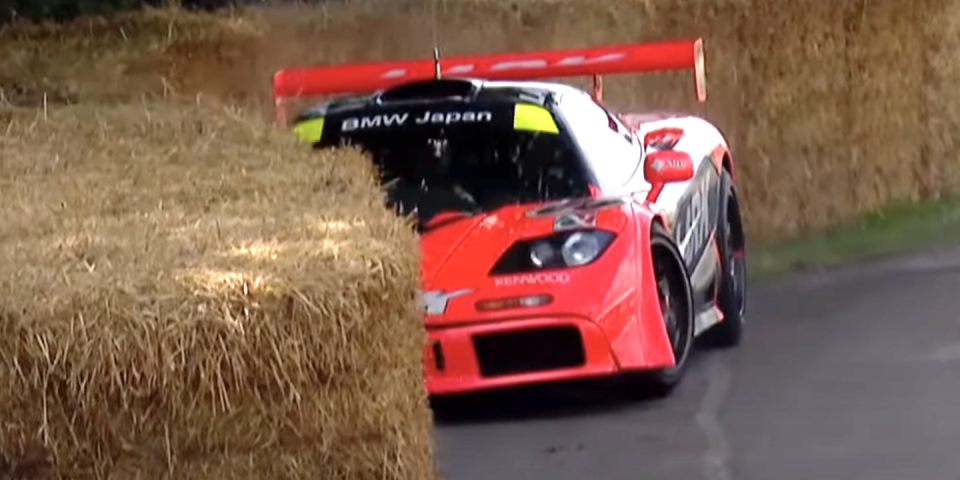 1996 mclaren f1 gtr crash