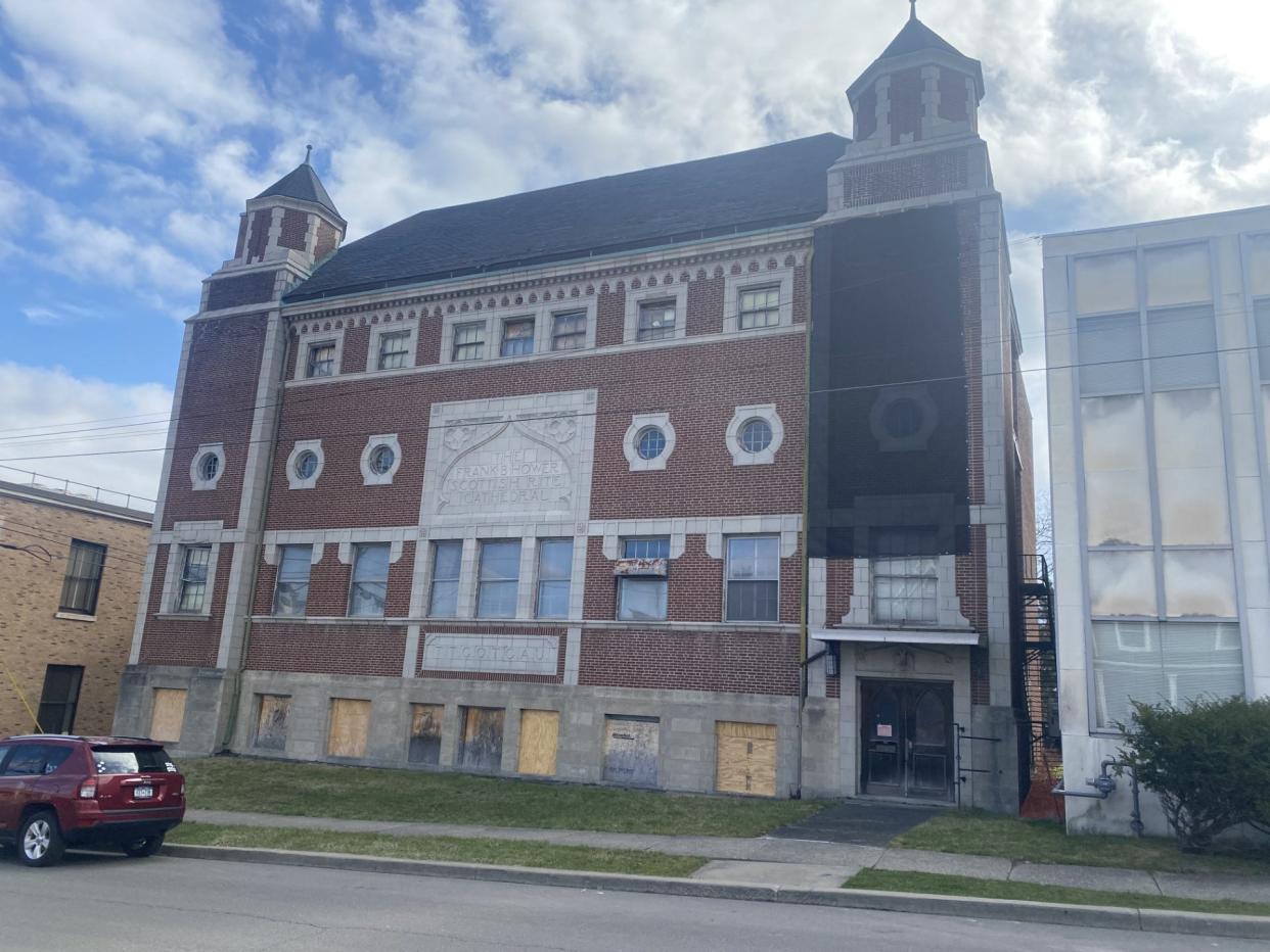 A look at the Frank B. Hower Scottish Rite Cathedral at 146 Walnut St., Corning.