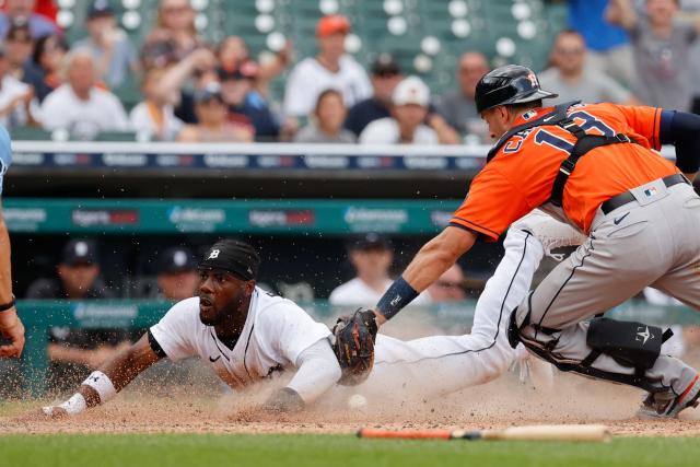 The Detroit Tigers vs. Houston Astros. Saturday May 7th, 2022.