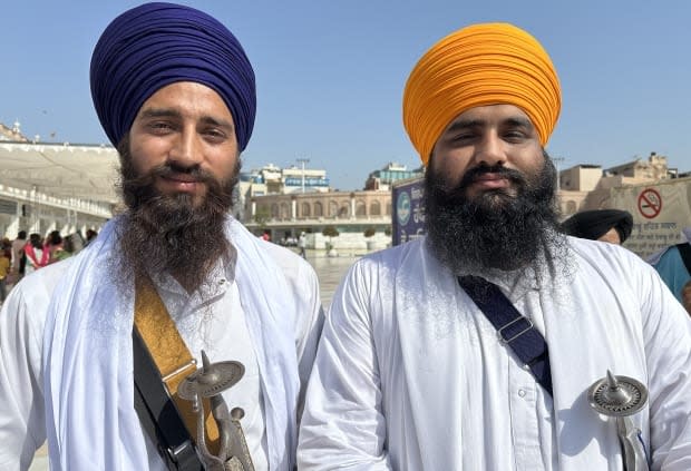 Manmohan Singh, left, and fellow student activist Harmandeep Singh are filled with anger that the Indian government ordered its army to storm the Golden Temple in June 1984. 'They used tanks, army, commandos,' said Harmandeep Singh.