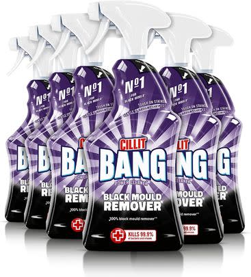 Bag 28% off this multi-pack of Cillit Bang's black mould remover