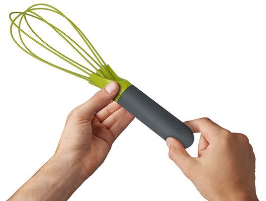 This clever whisk that can twist completely flat