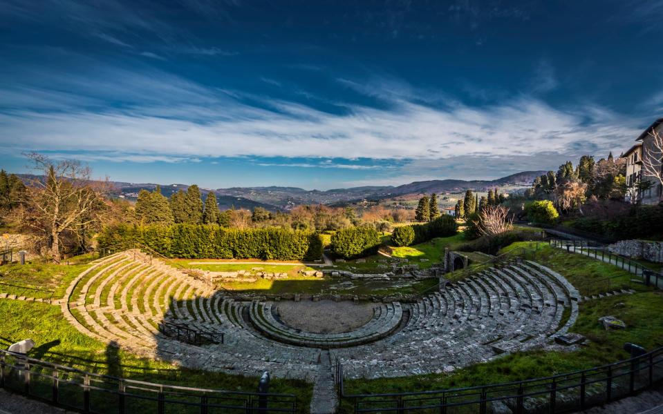 fiesole, tuscany, italy