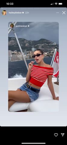 <p>Hailey Bieber Instagram</p>